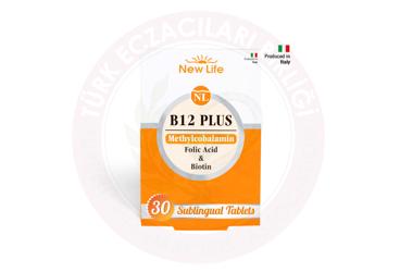NEW LIFE B12 PLUS METHYLCOBALAMIN, FOLIC ACID, BIOTIN TABLET  30 tablet