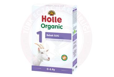 HOLLE ORGANIK KECI BEBEK SUTU 1  400 gr toz