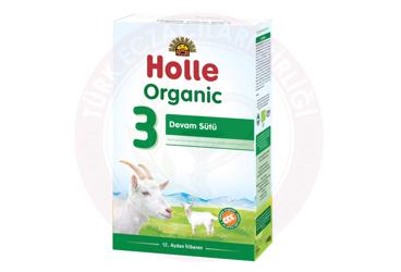 HOLLE ORGANIK KECI DEVAM SUTU 3  400 gr toz