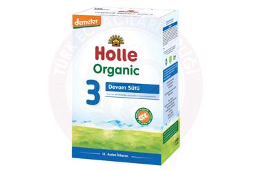 HOLLE ORGANIK DEVAM SUTU 3  600 gr toz