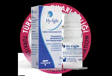 HY-LIGHT %0.2 SODYUM HYALURONAT ICEREN GOZ DAMLASI  10 ml şişe