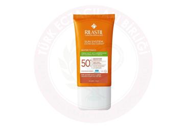 RILASTIL SUN SYSTEM SPF50+ ANTI BLEMISH MATT CREAM  50 ml tüp