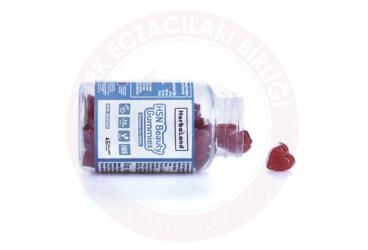 HERBALAND HSN BEAUTY GUMMIES CIGNENEBILIR FORM TAKVIYE EDICI GIDA  45 çiğnenebilir jel form