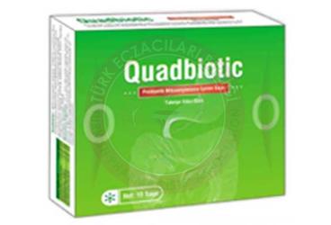 QUADBIOTIC PROBIYOTIK MIKROORGANIZMA ICEREN SASE  20 saşe