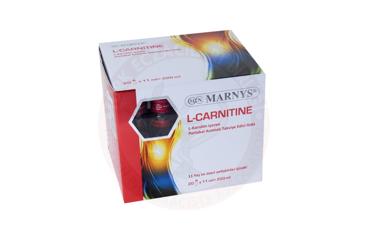 MARNYS L-CARNITINE PORTAKAL AROMALI TAKVIYE EDICI GIDA 2000 mg 20x11 ml flakon