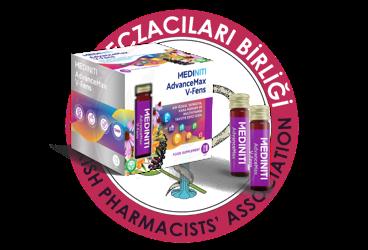 ADVANCEMAX V-FENS KIR IGDESI, EKINEZYA, KARA MURVER VE MULTIVITAMIN ICEREN TAKVIYE EDICI GIDA  10x20 ml şişe