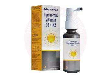 ADVANCEMAX LIPOZOMAL VITAMIN D3+K2 TAKVIYE EDICI GIDA  20 ml şişe