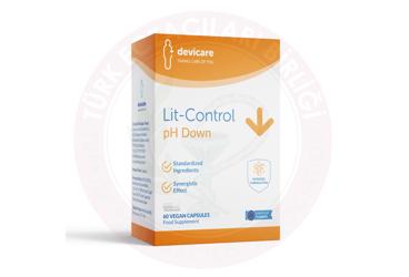 LIT-CONTROL PH DOWN TAKVIYE EDICI GIDA KAPSUL  60 kapsül