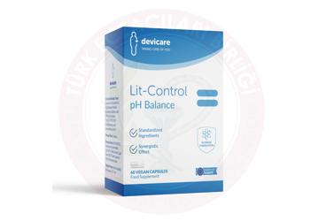 LIT-CONTROL PH BALANCE TAKVIYE EDICI KAPSUL  60 kapsül