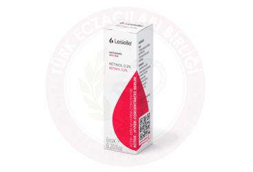 LESIELLE RETINOL (VITAMIN A) SERUM %0.3 6 ml şişe