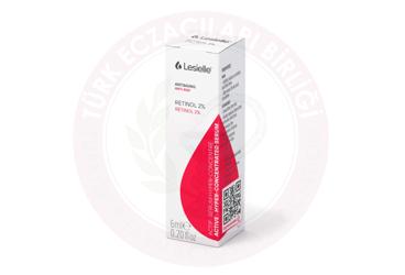 LESIELLE RETINOL (VITAMIN A) SERUM %2 6 ml şişe