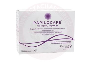 PAPILOCARE VAJINAL JEL  21x5 ml tüp