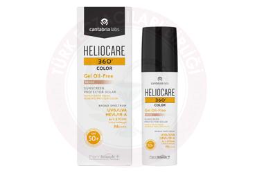 HELIOCARE 360 GEL OIL FREE SPF 50+ BEIGE  50 ml şişe
