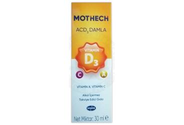 MOTHECH ACD3 DAMLA 30 ml şişe