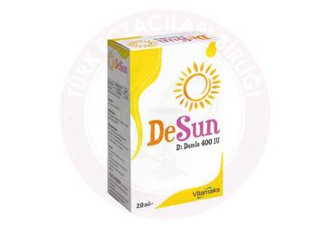 DESUN VITAMIN D3 DAMLA 400 IU 20 ml şişe