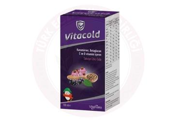 VITACOLD KARAMURVER, BETAGLUCAN, C VE D VITAMINI ICEREN TAKVIYE EDICI GIDA  100 ml şişe