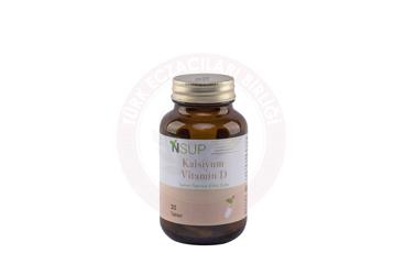 NSUP KALSIYUM VE VITAMIN D ICEREN TAKVIYE EDICI GIDA 1400 mg 30 tablet