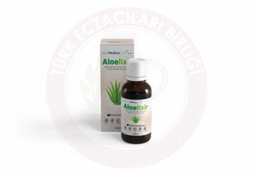 MEDIACURE ALOELIXIR ALOE VERA JEL, VITAMIN E VE INULIN ICEREN SIVI TAKVIYE EDICI GIDA  150 ml şişe