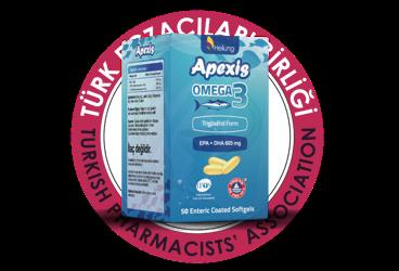 APEXIS OMEGA 3 ENTERIK KAPLI SOFTGEL  50 kapsül