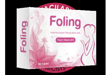 FOLING FOLAT VE VITAMIN B12 ICEREN TAKVIYE EDICI GIDA  30 tablet