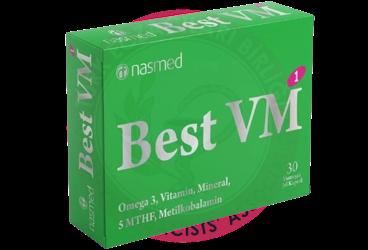 BEST VM1 YESIL YUMUSAK JEL KAPSUL  30 kapsül
