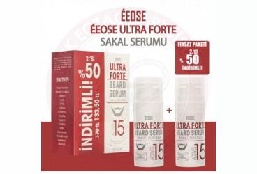 EEOSE ULTRA FORTE SAKAL SERUMU IKILI PAKET  2x75 ml şişe