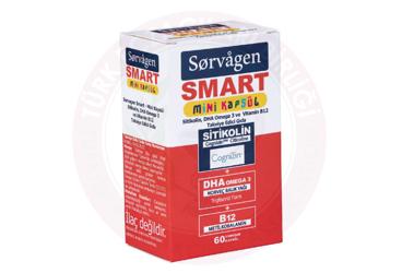 SORVAGEN SMART MINI TAKVIYE EDICI GIDA YUMUSAK KAPSUL  60 kapsül