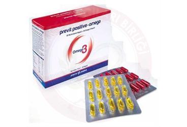 PREVIT POSITIVE - OMEGA KAPSUL  60 kapsül