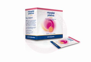 MIYOSITOL POSITIVE MIYO-INOSITOL, CINKO, SELENYUM, FOLAT ICEREN TAKVIYE EDICI GIDA   20 saşe
