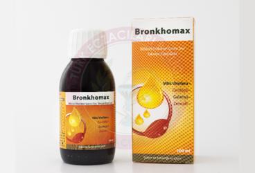 BRONKHOMAX BITKISEL EKSTRELER ICEREN TAKVIYE EDICI GIDA  100 ml şişe