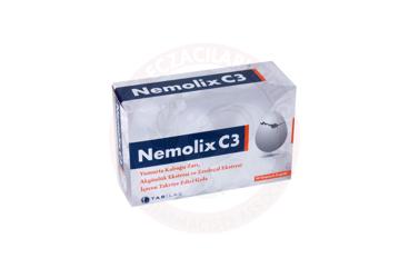 NEMOLIX C3 YUMUSAK KAPSUL  30 kapsül