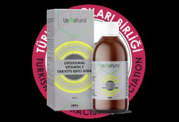 VENATURA LIPOZOMAL VITAMIN C ICEREN TAKVIYE EDICI GIDA  150 ml şişe
