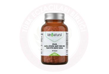 VENATURA PLUS ALFA LIPOIK ASIT TAKVIYE EDICI GIDA KAPSUL 200 mg 30 kapsül