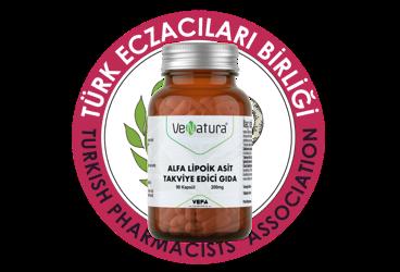 VENATURA ALFA LIPOIK ASIT TAKVIYE EDICI GIDA 200 mg 90 kapsül
