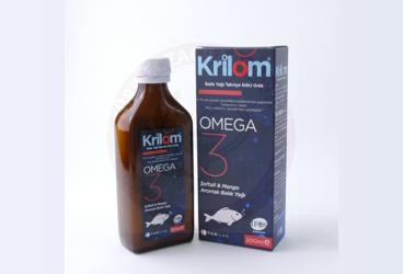 KRILOM BALIK YAGI SEFTALI MANGO AROMALI SURUP  200 ml şişe