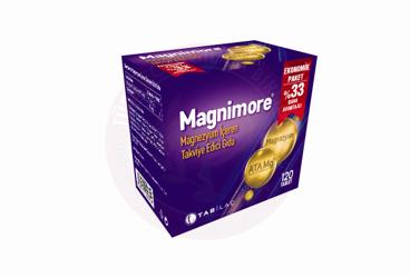 MAGNIMORE MAGNEZYUM ICEREN TAKVIYE EDICI GIDA  120 tablet