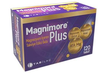 MAGNIMORE PLUS MAGNEZYUM ICEREN TAKVIYE EDICI GIDA  120 tablet