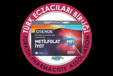 OSENDE MFI METILFOLAT VE IYOT ICEREN DIL ALTI TABLET  30 tablet