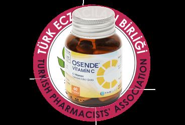 OSENDE VITAMIN C TAKVIYE EDICI GIDA  60 kapsül