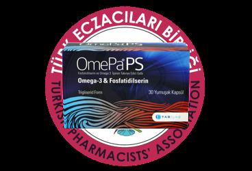 OMEPA PS OMEGA-3 VE FOSFATIDILSERIN ICEREN TAKVIYE EDICI GIDA  30 kapsül