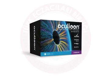 OCULIOON KAPSUL OMEGA-3, LUTEIN, ZEAKSANTIN, VITAMIN VE MINERAL KOMPLEKS ICEREN TAKVIYE EDICI GIDA  60 kapsül