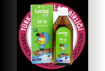 LECTUS KIDS BALIK YAGI ELMA AROMALI SIVI TAKVIYE EDICI GIDA  150 ml şişe