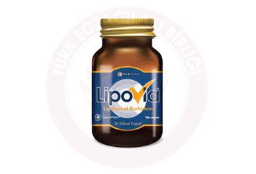 LIPOVIA LIPOZOMAL KURKUMIN ICEREN TAKVIYE EDICI GIDA  30 kapsül