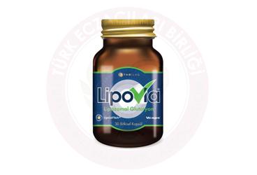 LIPOVIA LIPOZOMAL GLUTATYON ICEREN TAKVIYE EDICI GIDA  30 kapsül