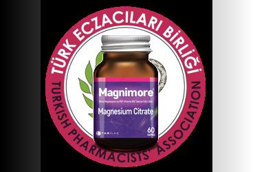 MAGNIMORE MAGNESIUM CITRATE TAKVIYE EDICI GIDA  60 kapsül