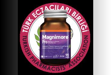 MAGNIMORE PRO MAGNEZYUM VE VITMAINLER ICEREN TAKVIYE EDICI GIDA  90 kapsül