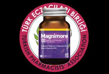 MAGNIMORE GS NAGNEZYUM VE P5P (VITAMIN B6) ICEREN TAKVIYE EDICI GIDA  60 kapsül