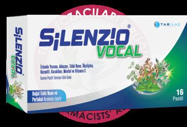 SILENZIO VOCAL TAKVIYE EDICI GIDA PASTIL  16 pastil