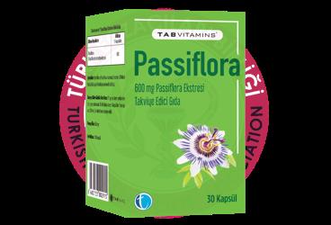 TABVITAMINS PASSIFLORA TAKVIYE EDICI GIDA KAPSUL 600 mg 30 kapsül