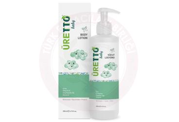 URETTO BEBEK VUCUT LOSYONU  200 ml
